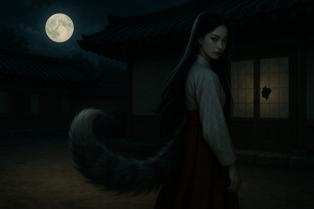 The Korean Folktale of the Gumiho and the Fox Tail in the&nbsp;Moonlight